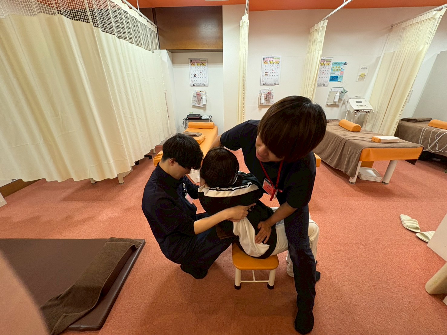 肩こり姿勢矯正の施術|草津市の整体